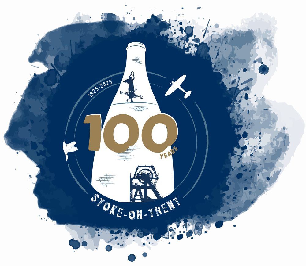 Stoke-on-Trent Centenary logo