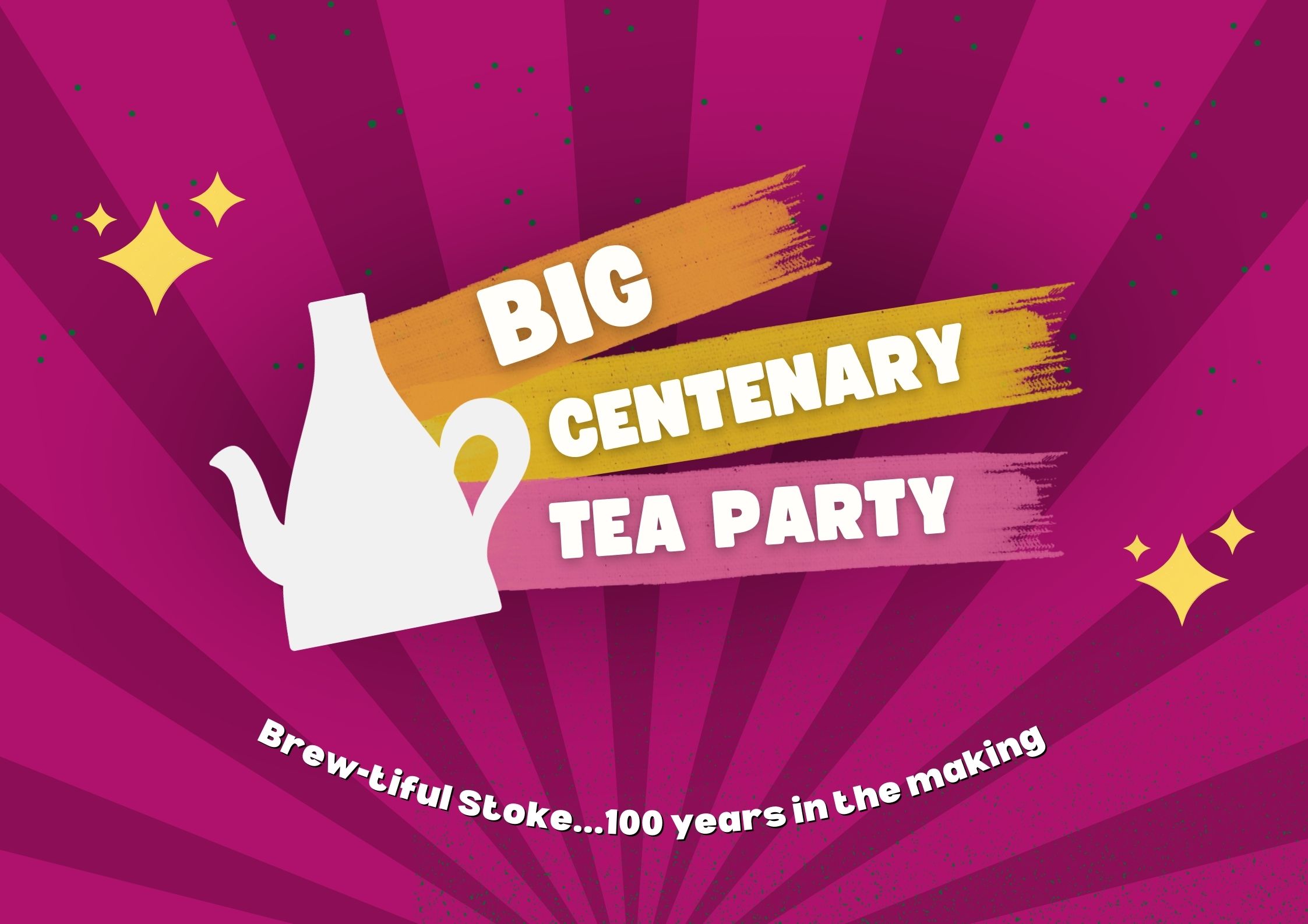 Big centenary tea party