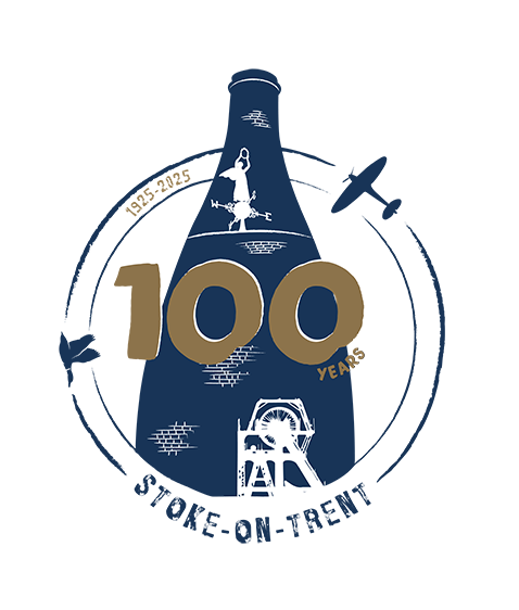 Blue logo 100 years 1